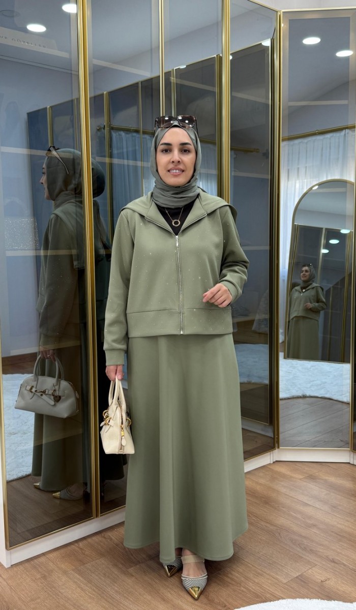 Scuba Taşlı Takım