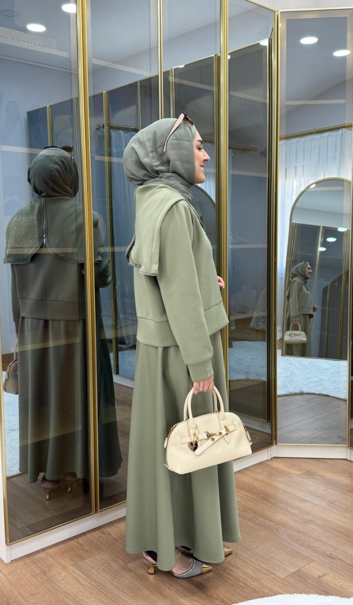 Scuba Taşlı Takım