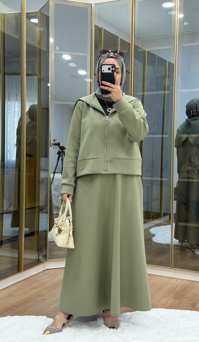 Scuba Taşlı Takım