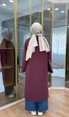 Çıtçıtlı Detaylı Parka Trençkot