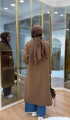 Çıtçıtlı Detaylı Parka Trençkot