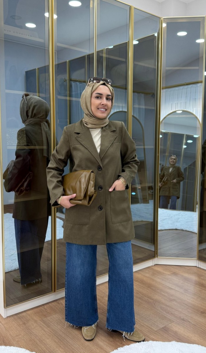 SÜET BLAZER CEKET