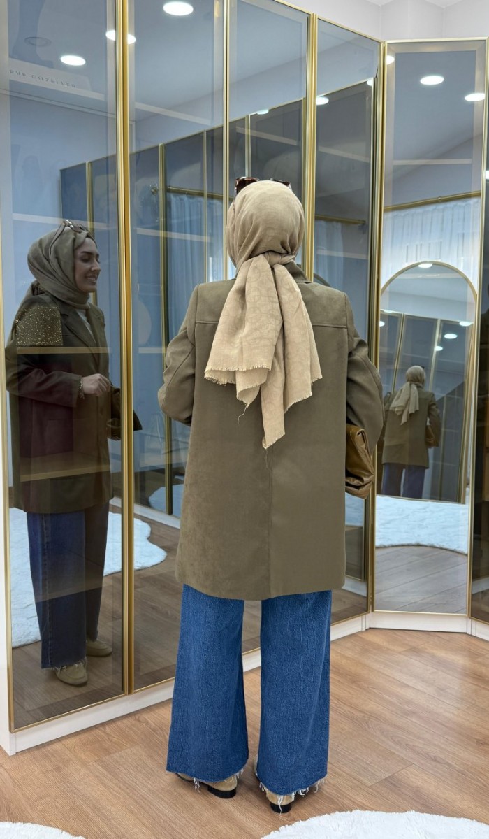 SÜET BLAZER CEKET