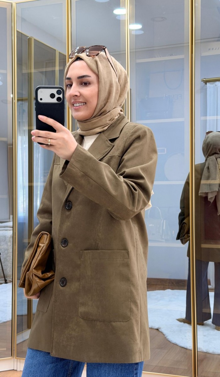 SÜET BLAZER CEKET