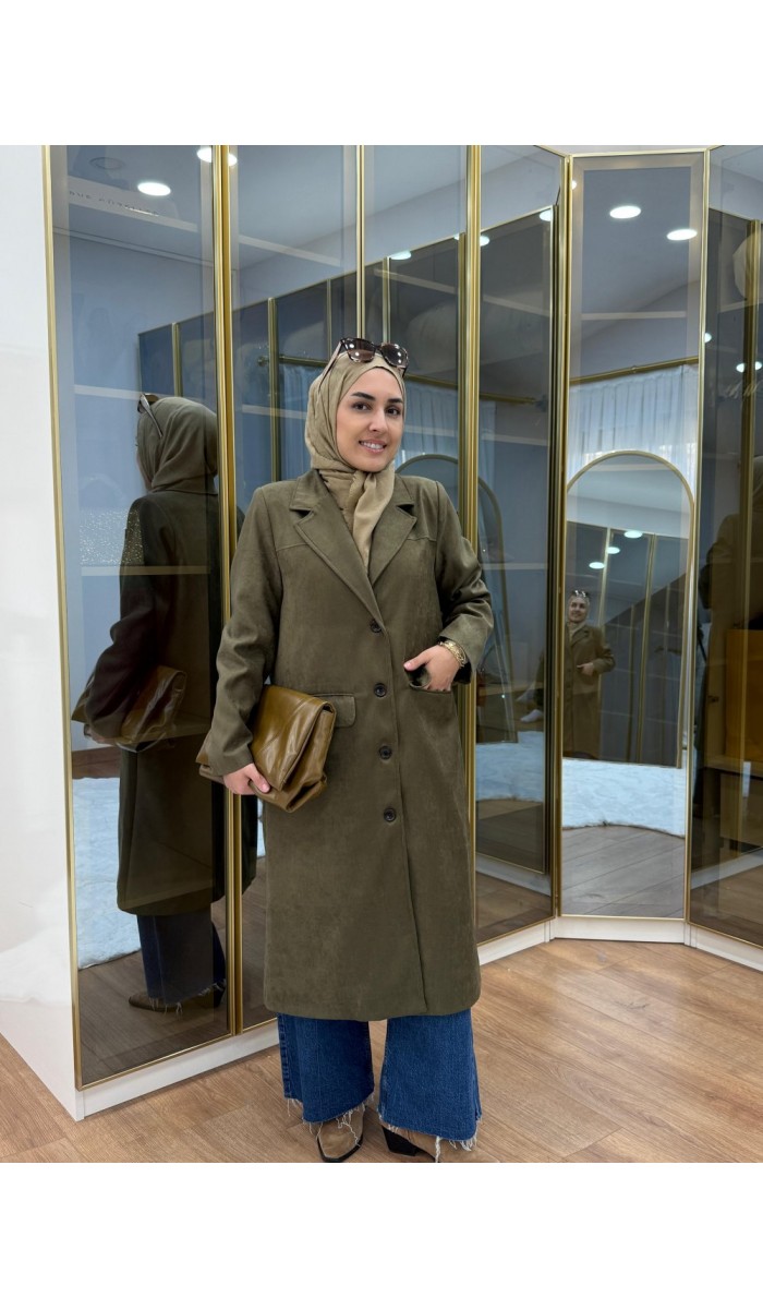 UZUN SÜET CEKET