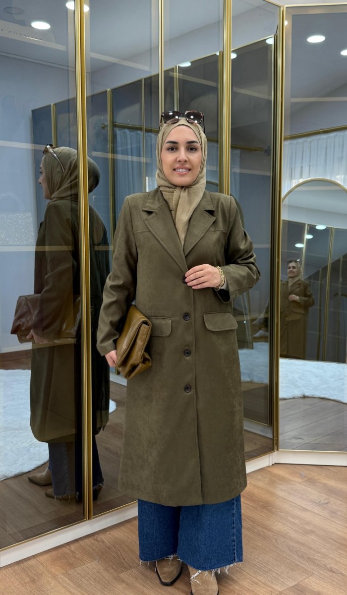 UZUN SÜET CEKET