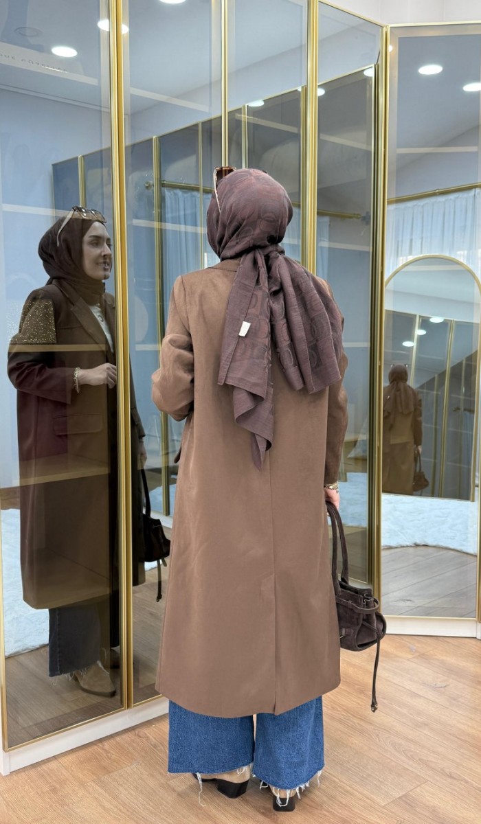UZUN SÜET CEKET