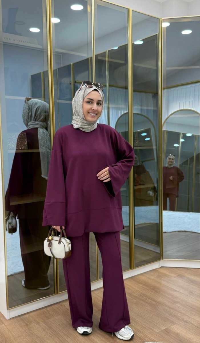 Yırtma Detaylı Oysho İkiiplik Takım