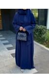 Fular Bağlamalı Abaya