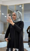 Desenli Tilda Etekli Takım