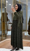 Leopar Desen  Tilda Elbise
