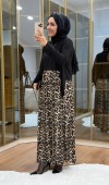 Leopar Desen  Tilda Elbise
