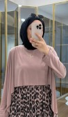 Leopar Desen  Tilda Elbise