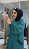 Burgu Kumaş Garnili Takım
