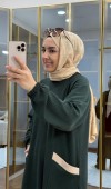 Burgu Kumaş Garnili Takım