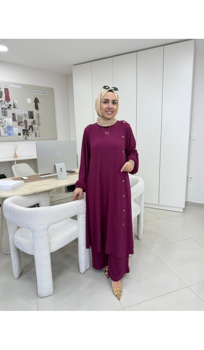 Çubuk Düğme Detaylı Takım Çubuk Düğme Detaylı Takım