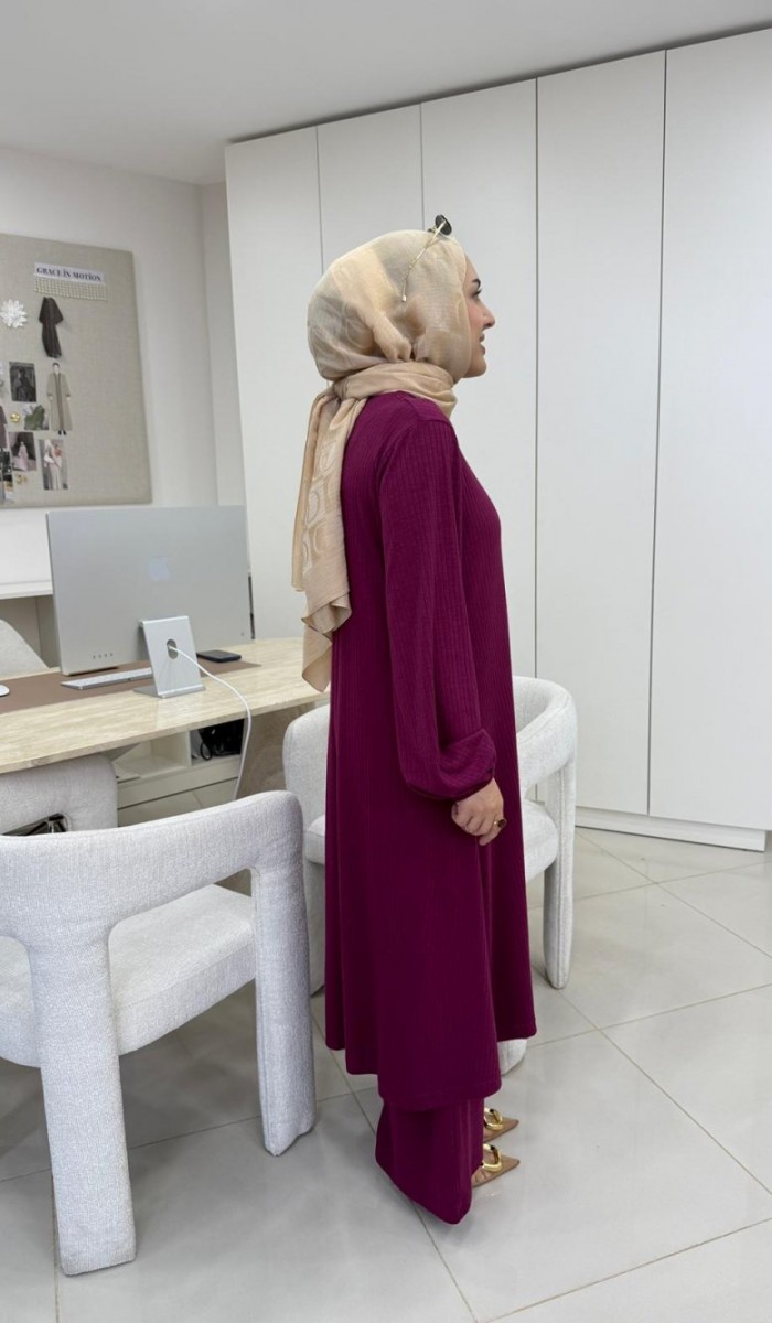 Çubuk Düğme Detaylı Takım