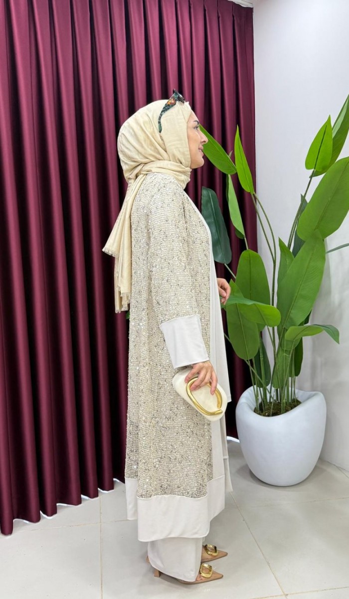 Payetli Hırkalı Takım