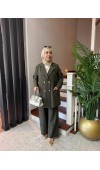 Gold Düğmeli Ceket Takım