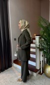 Gold Düğmeli Ceket Takım
