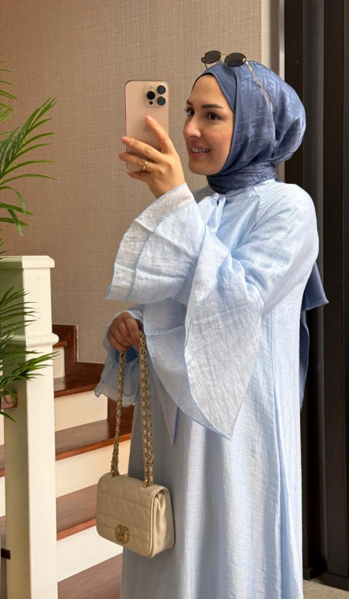 Bağlama Detay Tensel Elbise