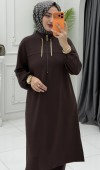 Lara Takım Kahverengi