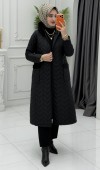 Zehra Şişme Mont Siyah