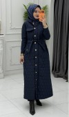 Gamze Mont Lacivert