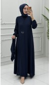 Mihri Namaz Elbise Lacivert