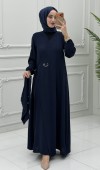 Mihri Namaz Elbise Lacivert
