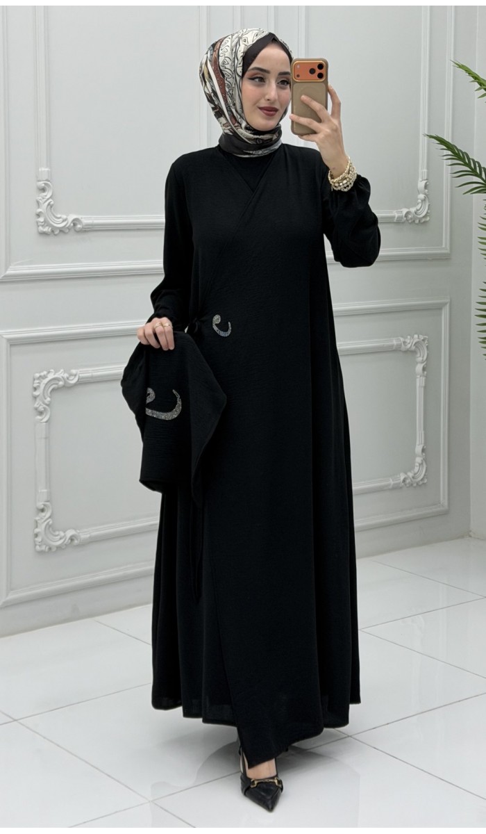 Mihri Namaz Elbise Siyah