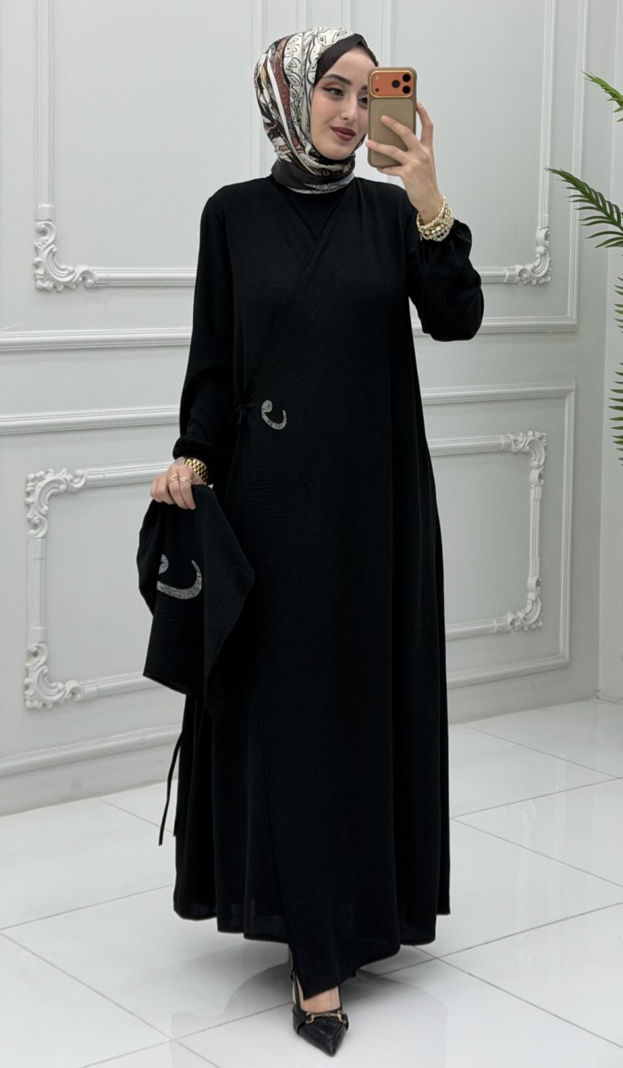 Mihri Namaz Elbise Siyah