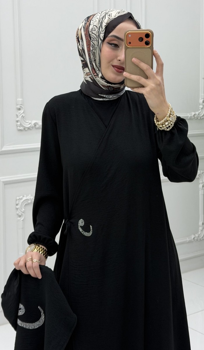 Mihri Namaz Elbise Siyah