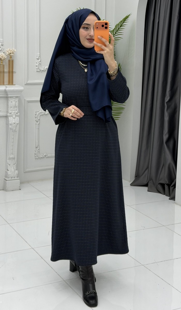 Neşe Elbise Lacivert