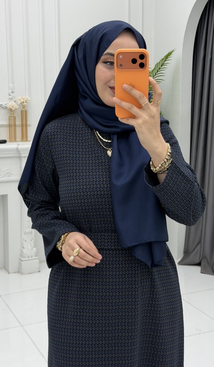 Neşe Elbise Lacivert