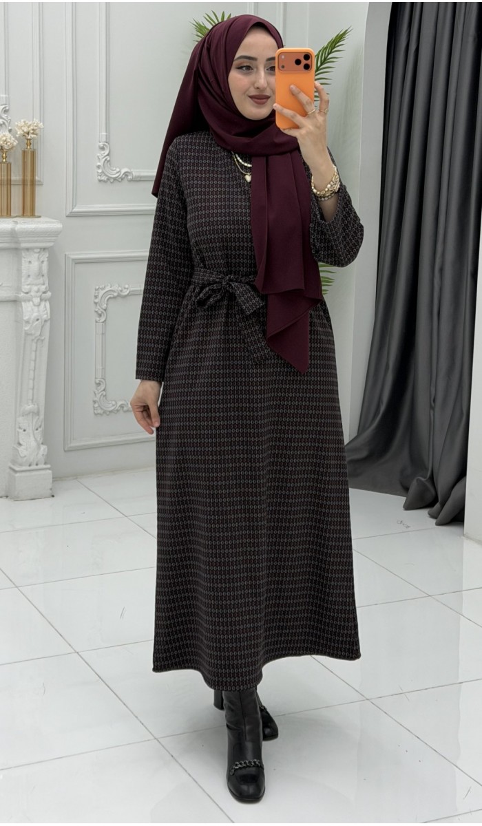 Neşe Elbise Bordo