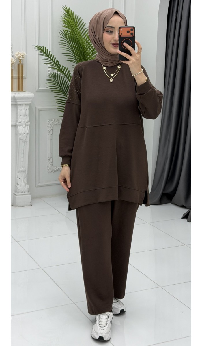 Seray Takım Kahverengi