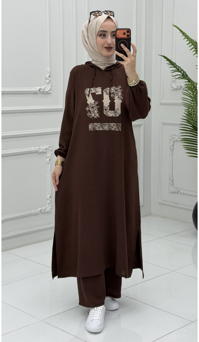 Nisa Takım Kahverengi