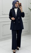 Diana Ceket Takım Lacivert