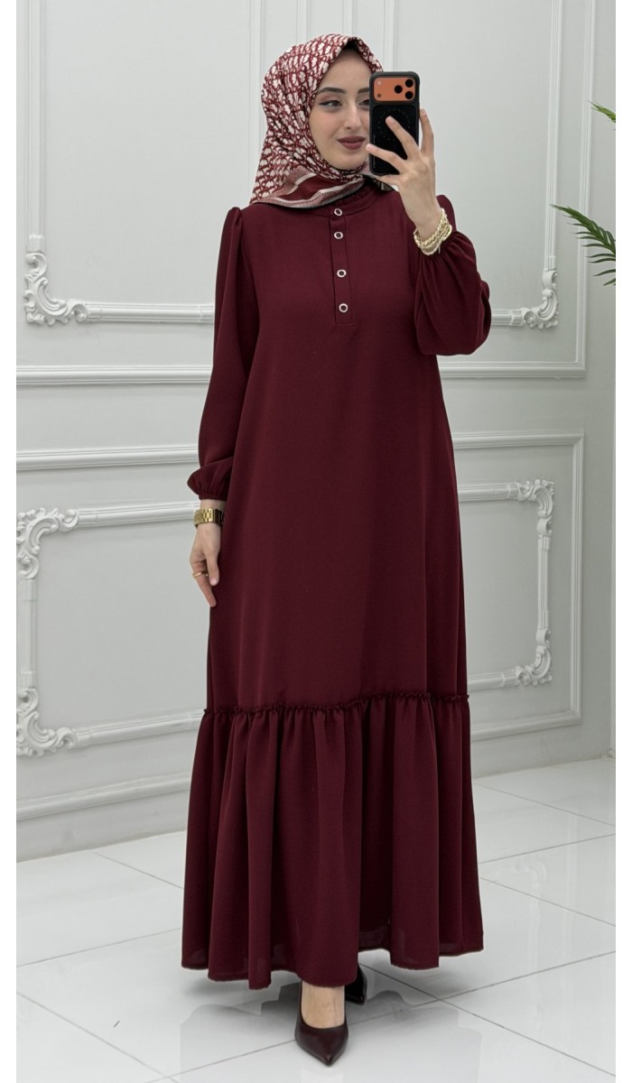 Hilal Elbise Bordo