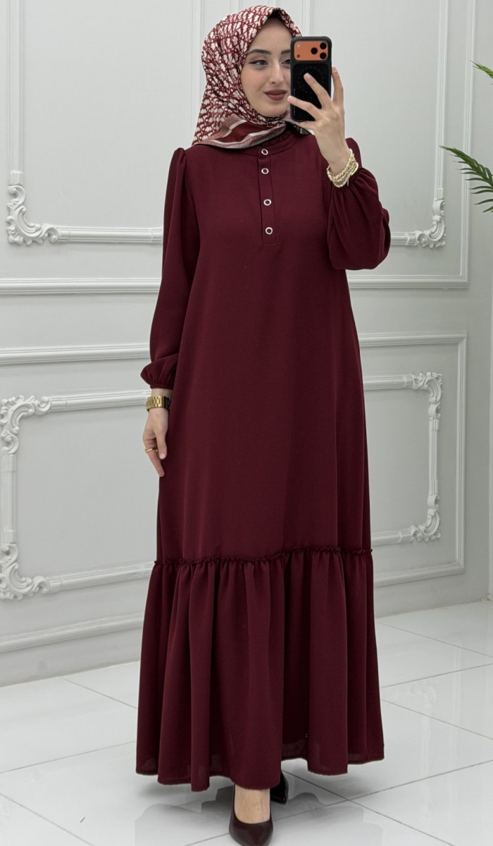 Hilal Elbise Bordo