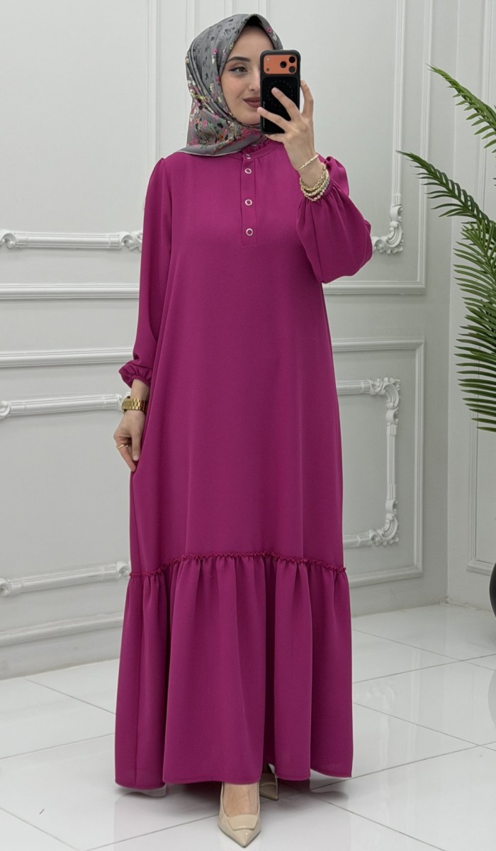 Hilal Elbise Fuşya